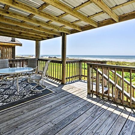Galveston Beach House With Private Deck And Gulf Views Ngoại thất bức ảnh