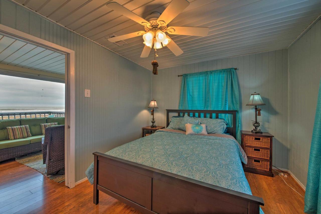 Galveston Beach House With Private Deck And Gulf Views Ngoại thất bức ảnh