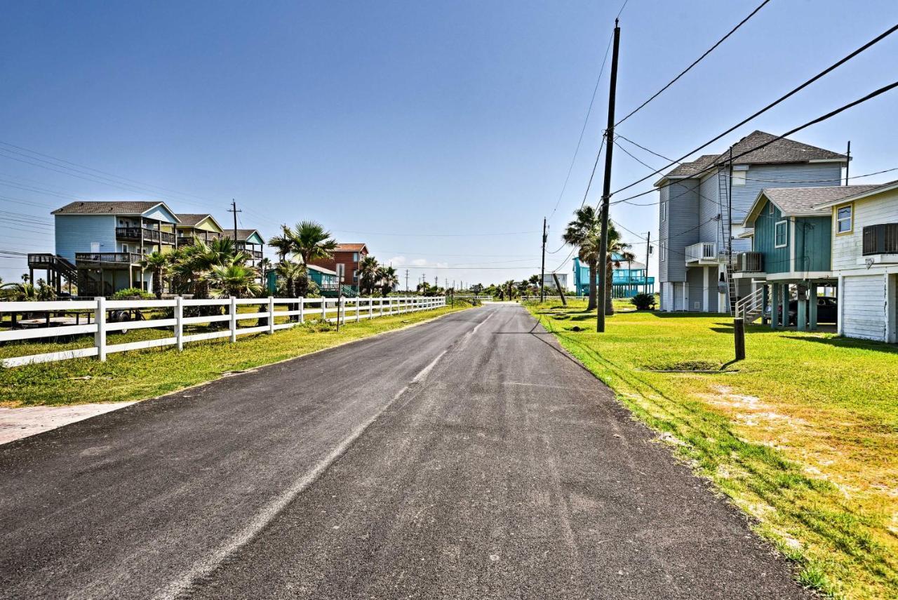 Galveston Beach House With Private Deck And Gulf Views Ngoại thất bức ảnh